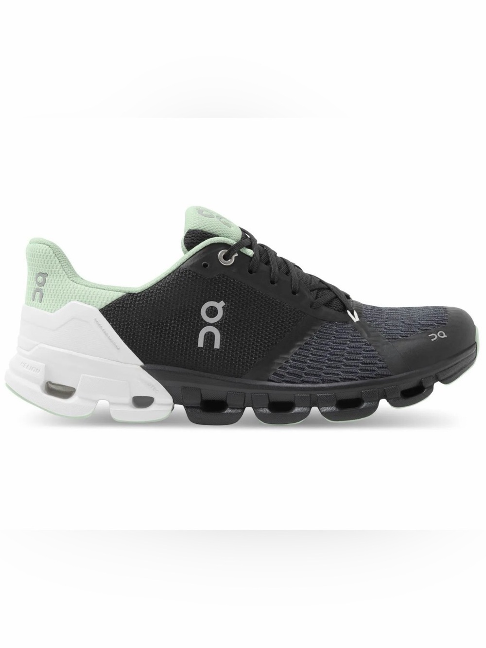 NWOT On Cloud Flyer II Women's Black & Mint Running Shoe